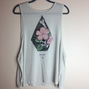 Volvo’s Skull Flowy Muscle Tee/Tank